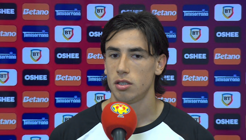 Titular pentru prima dată la Dinamo, Ianis Tarbă a avut un mesaj pentru Nuno Campos: ”Poate la anul”