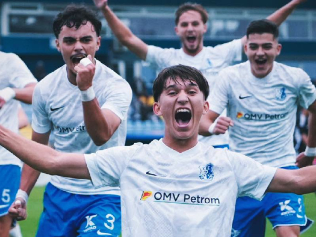 Farul, victorie mare în UEFA Youth League cu Sheriff Tiraspol