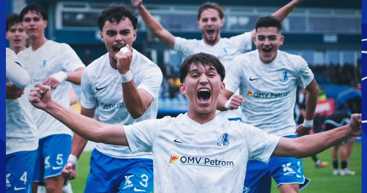 Farul, victorie mare în UEFA Youth League cu Sheriff Tiraspol
