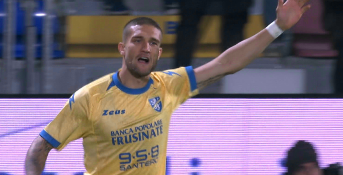 Imagine Stire Daniel Bîrligea ”a spart gheața”: primul gol pentru Frosinone, la două minute de când a intrat pe teren | 2review.ro