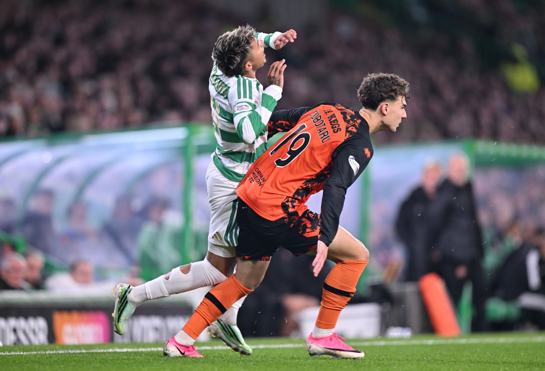 Imagine Stire Lăsat pe dinafară de Hagi, fotbalistul român a făcut un meci mare cu Celtic! A fost inclus în echipa etapei | 2review.ro