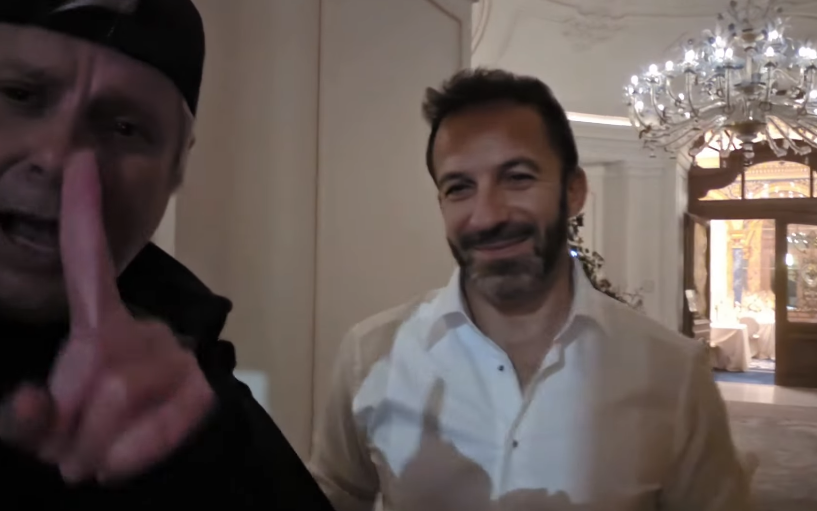 Ceaușescu a ajuns față în față cu marele Del Piero și internetul a ”explodat”! ”Borfașule, dă titlurile înapoi”