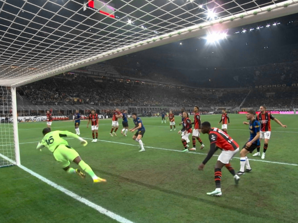 AC Milan - Inter 2-1, ACUM, Digi Sport 1. GOOL! Bastoni a redus din diferență