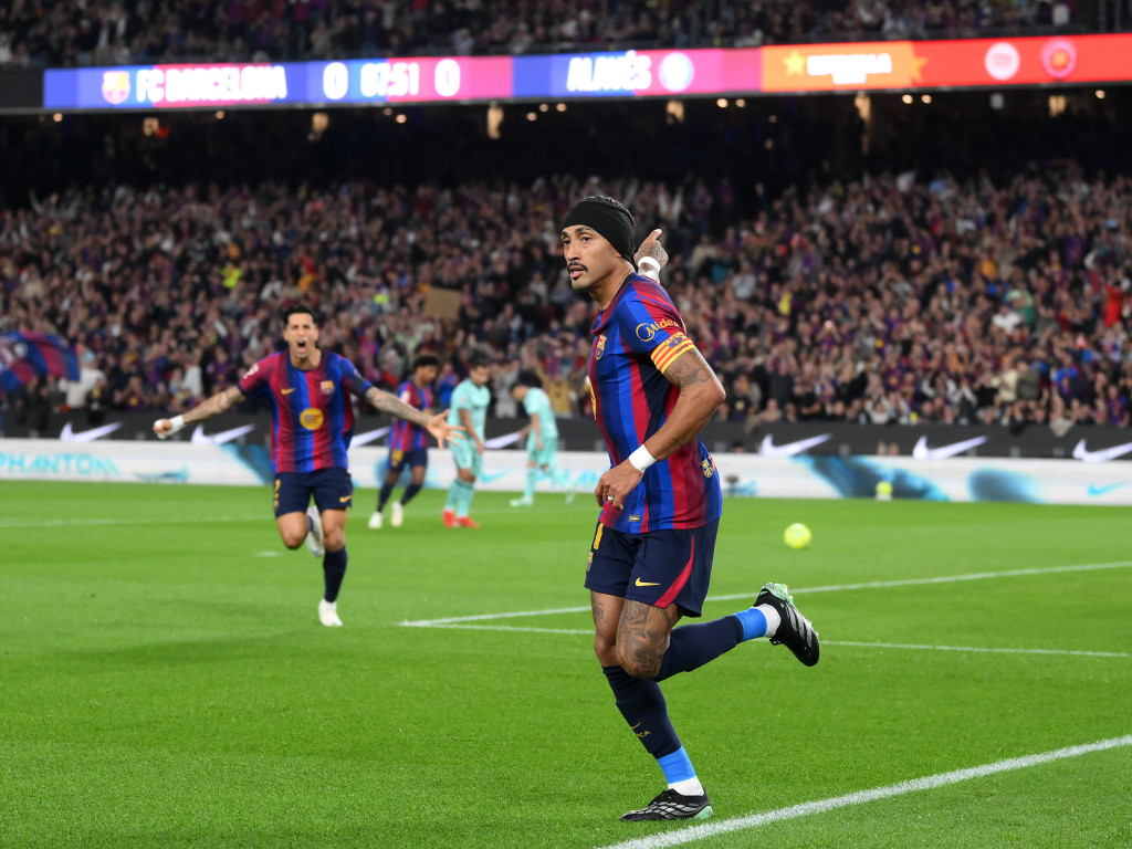 Barcelona - Alaves 3-0, ACUM, pe Digi Sport 2. GOOOL! Raphinha a făcut dubla