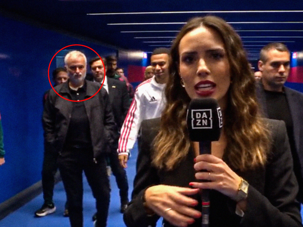 Gestul lui Jose Mourinho, aflat în spatele Sandrei Diaz, a împărțit lumea în două: "Dezgustător!"