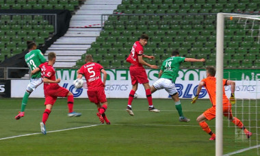 Theodor Gebre Selassie a marcat pentru Werder în meciul cu Leverkusen / Foto: Captură Digi Sport