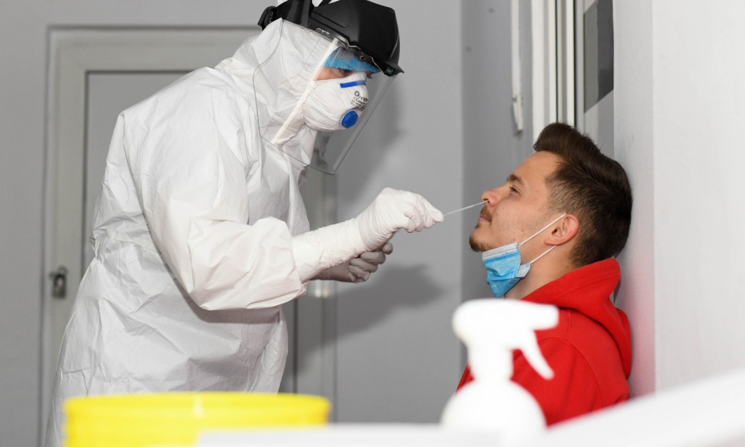 Jucătorii Rapidului au fost testați pentru coronavirus / Foto: fcrapid.ro