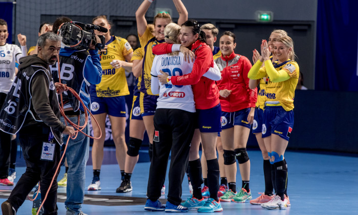 HANDBAL FEMININ:NORVEGIA-ROMANIA, CAMPIONATUL EUROPEAN (5.11.2018)