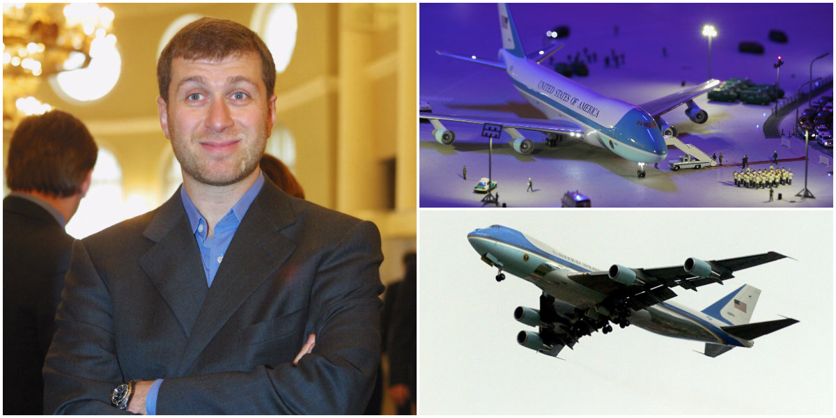 Bandito, super avionul lui Abramovich, echivalează cu Air Force One al lui Donald Trump. Preţul e de pe altă planetă