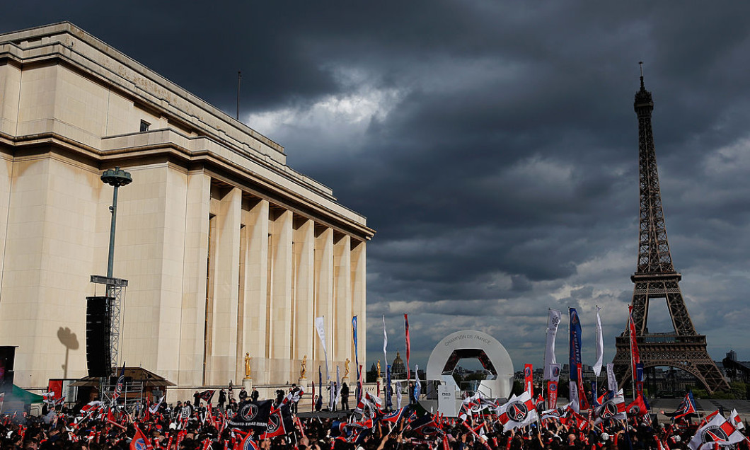 Paris Saint-Germain Trophy Ceremony