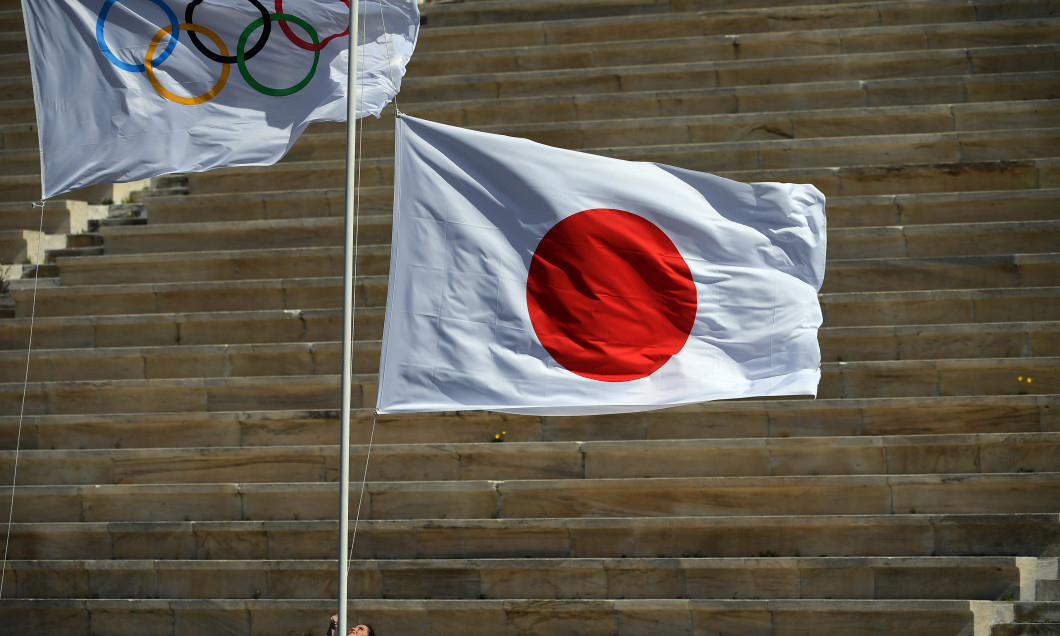 Olympic Flame Handover Ceremony For Tokyo 2020 Summer Olympics