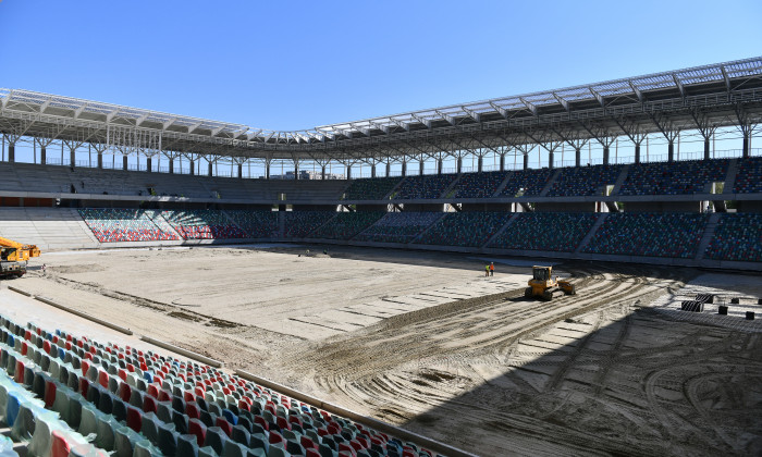 Stadionul Steaua, la sfârșitul lunii aprilie / Foto: Sport Pictures