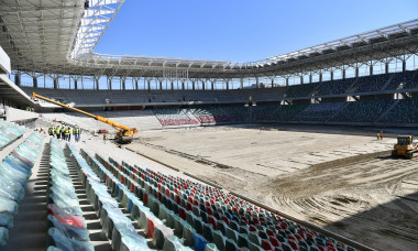 Stadionul Steaua, la sfârșitul lunii aprilie / Foto: Sport Pictures