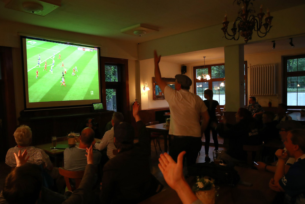 As Bundesliga Resumes, Fans Cheer From Afar