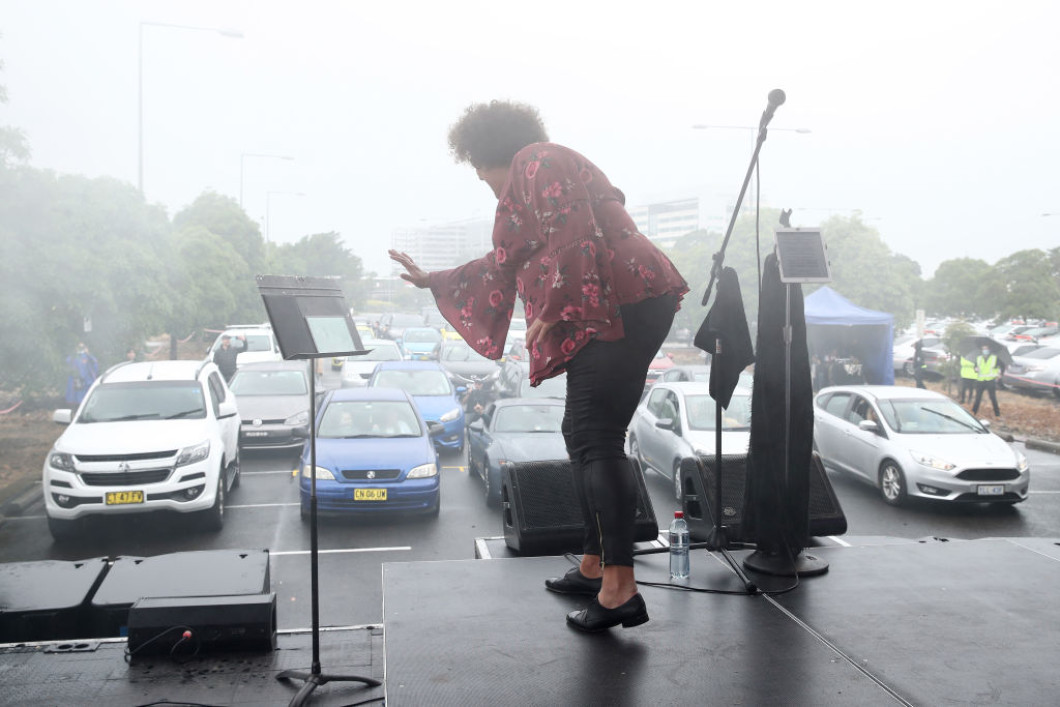 Sydney Drive-In Live Performance Venue - Media Call