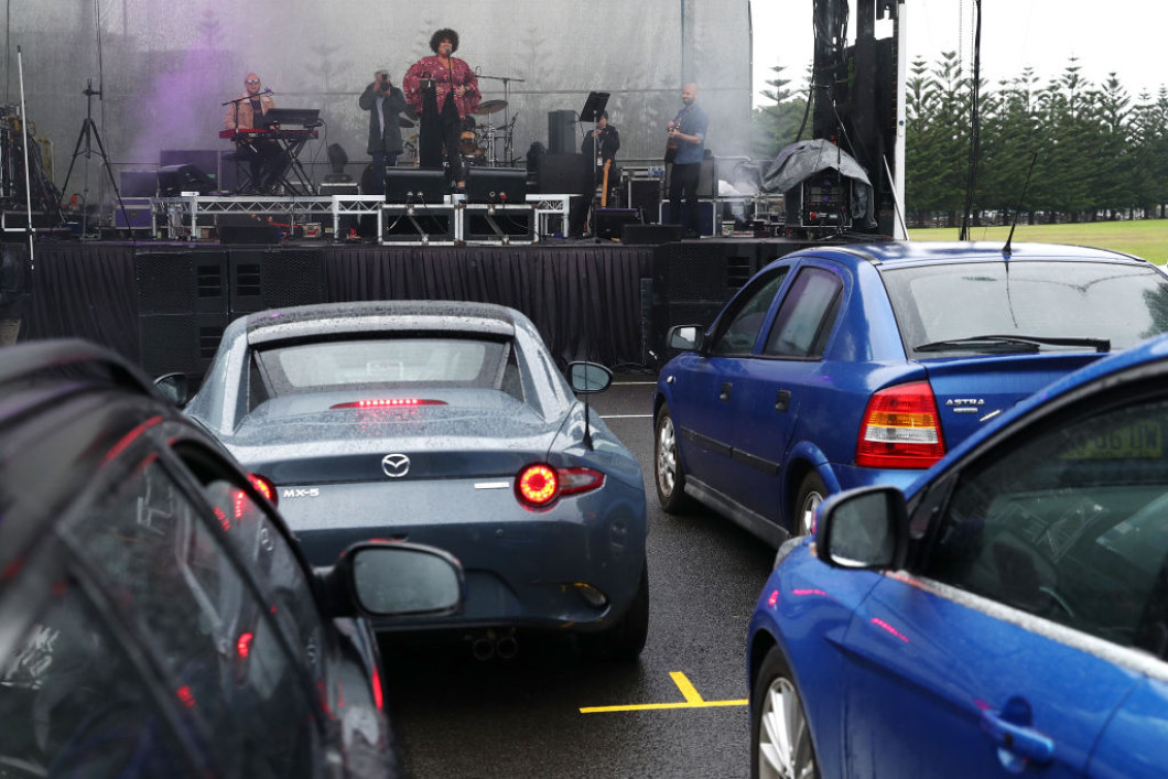 Sydney Drive-In Live Performance Venue - Media Call