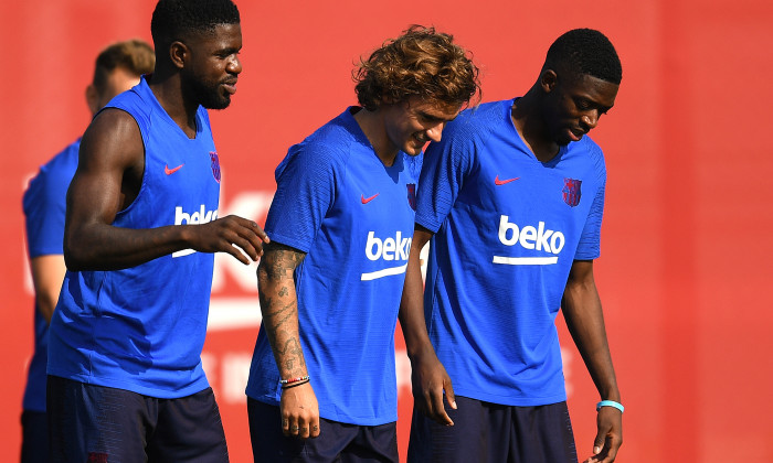 FC Barcelona Pre-Season Training Session