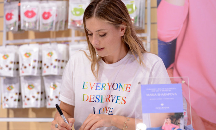 Maria Sharapova Launches Sugarpova At Kingdom Of Sweets