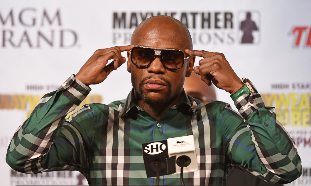 Floyd Mayweather Jr. v Andre Berto - News Conference