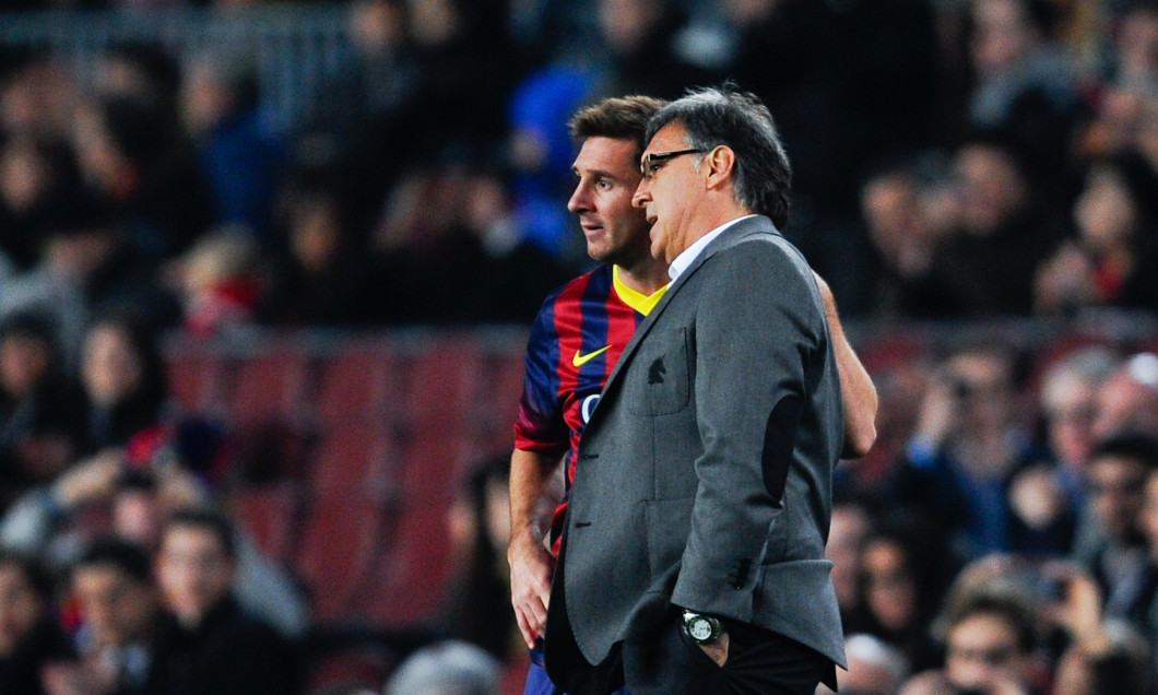 Gerardo Martino, alături de Lionel Messi / Foto: Getty Images