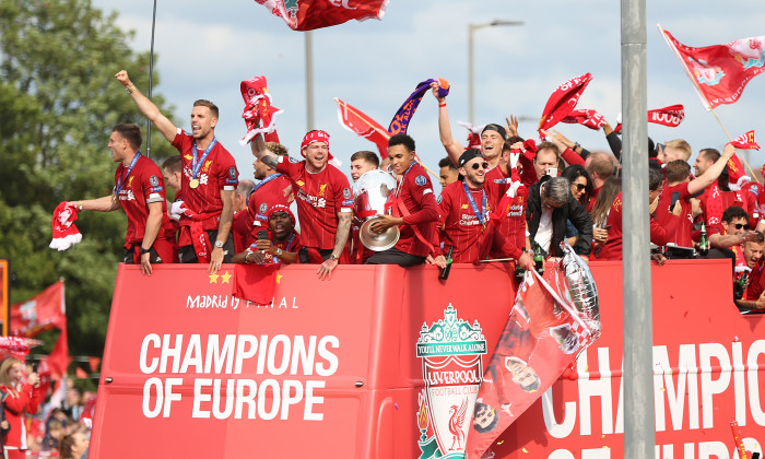 Liverpool Parade To Celebrate Winning UEFA Champions League