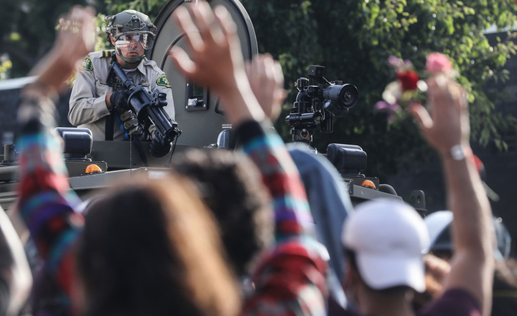 National Guard Called In As Protests And Unrest Erupt Across Los Angeles Causing Widespread Damage