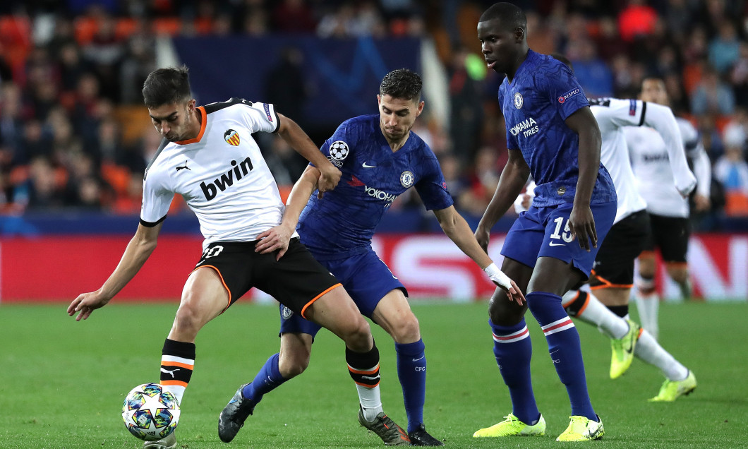 Ferran Torres, în meciul Valencia - Chelsea din grupele Champions League / Foto: Getty Images