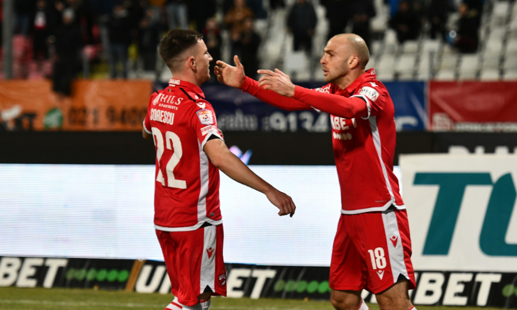 Slavko Perovic a adus victoria lui Dinamo în amicalul cu Rapid / Foto: Sport Pictures