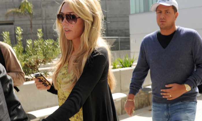 Petra Ecclestone And James Stunt Arrive At LAX Airport - September 1, 2011