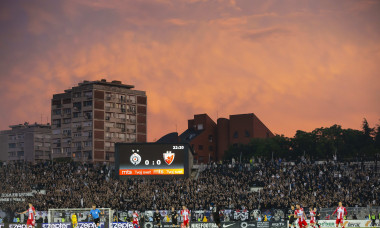 FK Crvena Zvezda v FK Partizan, Serbian Cup semi final football match, Partizan Stadium, Belgrade, Serbia - 10 Jun 2020