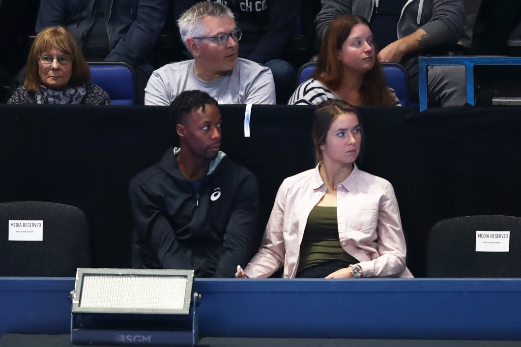 Elina Svitolina, alături de Gael Monfils / Foto: Getty Images
