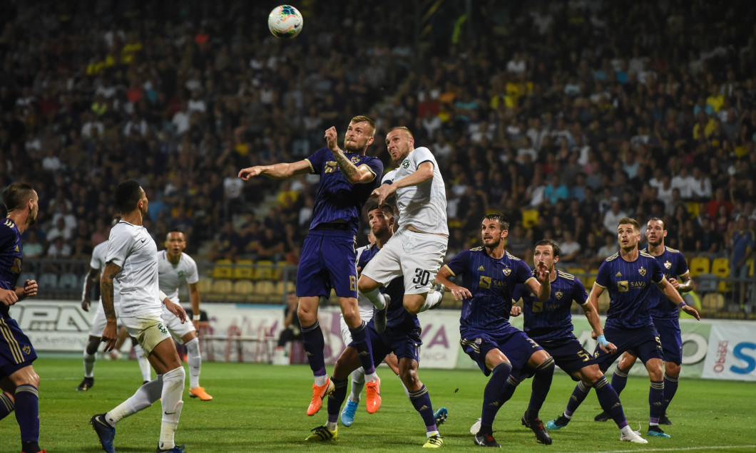 UEFA Europa League: Maribor vs Ludogorets in Slovenia - 29 Aug 2019