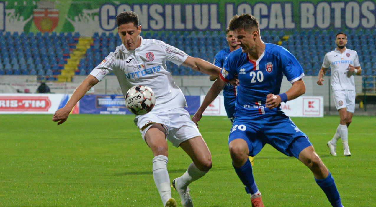 Botoșani - CFR Cluj 0-0, Digi Sport 1. Surprizele lui Petrescu. Pe cine a mizat în poartă. Chipciu, titular! ECHIPELE