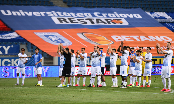 FOTBAL:UNIVERSITATEA CRAIOVA-ASTRA GIURGIU, PLAY-OFF LIGA 1 CASA PARIURILOR (19.06.2020)