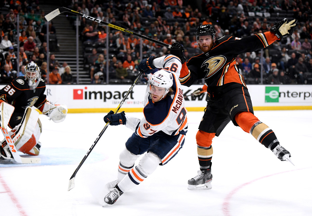 Edmonton Oilers v Anaheim Ducks