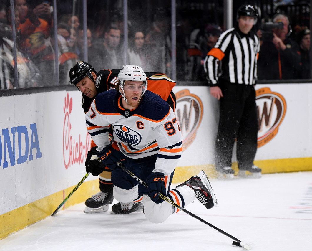 Edmonton Oilers v Anaheim Ducks