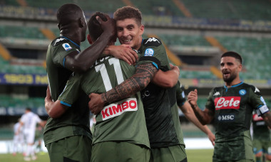 Napoli a învins Verona cu 2-1 / Foto: Getty Images