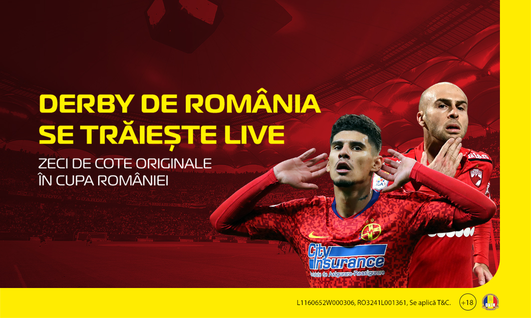 (P) FCSB e decimată la derby și tu poți profita la pariuri! Joacă LIVE ca să prinzi cotele alea mari