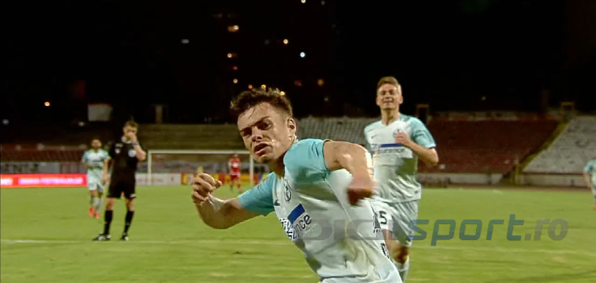 Cristi Dumitru, debut perfect în ”Derby de România”! Atacantul de la FCSB, gol și pasă decisivă în semifinala cu Dinamo