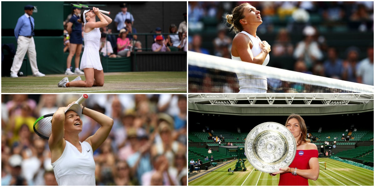 Cum a fost ajutată Simona Halep de iubitul ei să câștige Wimbledon: Era pentru prima dată