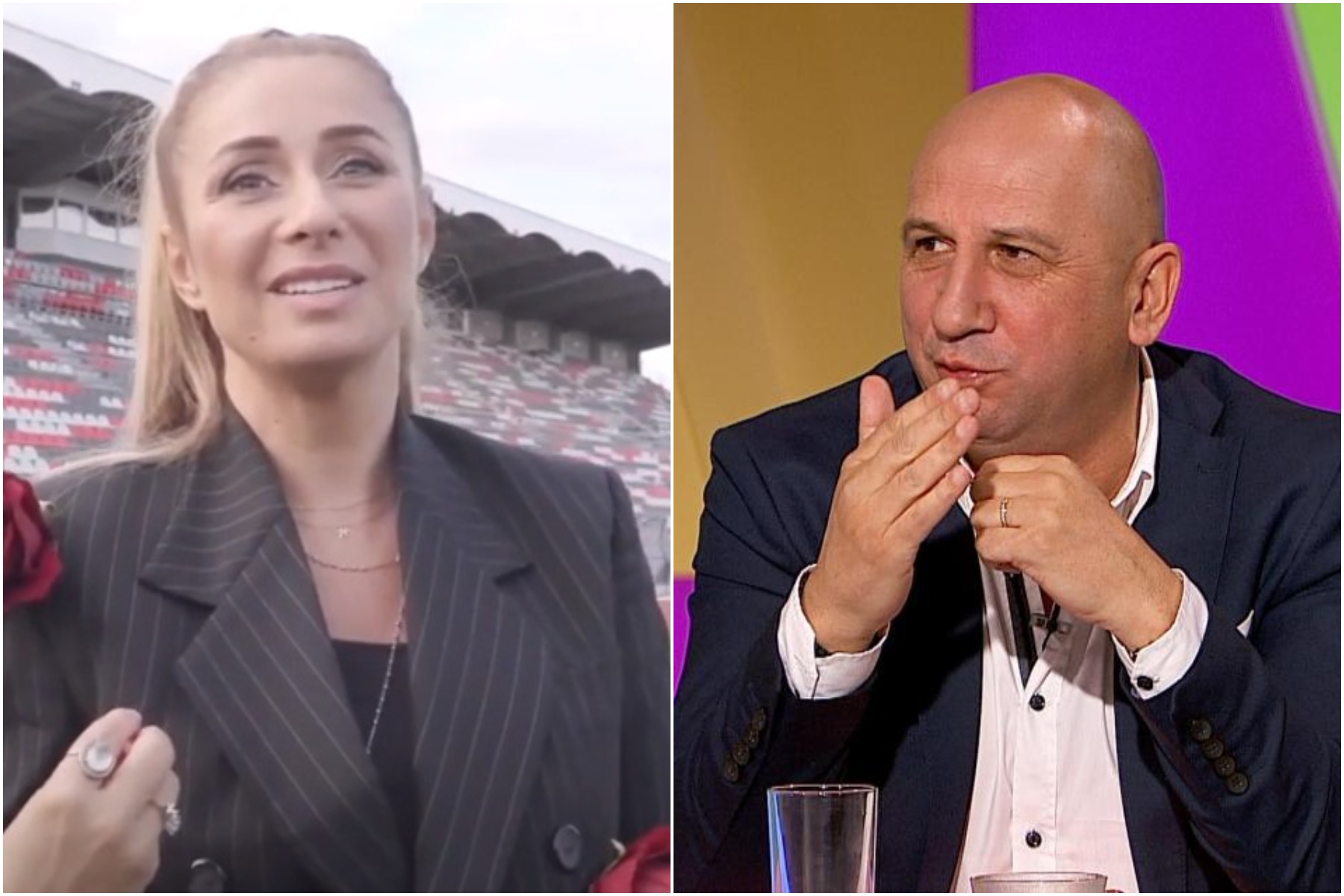 Contre în direct la TV între Anamaria Prodan și Vasile Miriuță: ”Îți arăt în privat!”/ ”Ești soția prietenului meu”