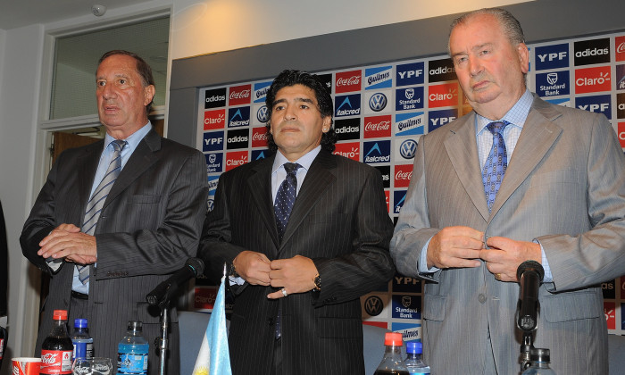 Diego Maradona Presented as New Argentina Football Coach