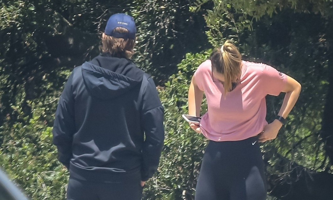 *EXCLUSIVE* Maria Sharapova takes her new beau Alexander Gilkes for a hike in Malibu
