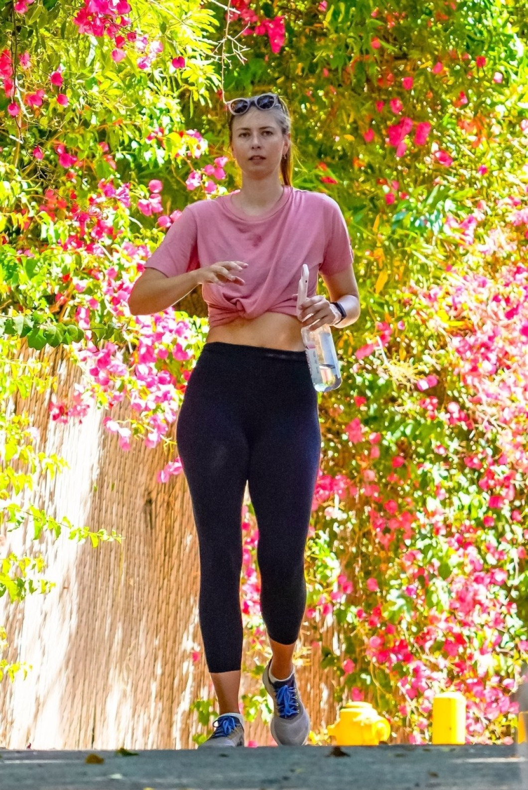 *EXCLUSIVE* Maria Sharapova takes her new beau Alexander Gilkes for a hike in Malibu