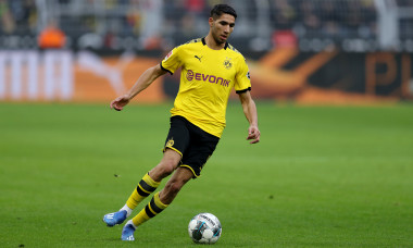 Achraf Hakimi a jucat la Borussia Dortmund în ultimele două sezoane / Foto: Getty Images