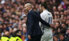 Gareth Bale, alături de Zinedine Zidane / Foto: Getty Images