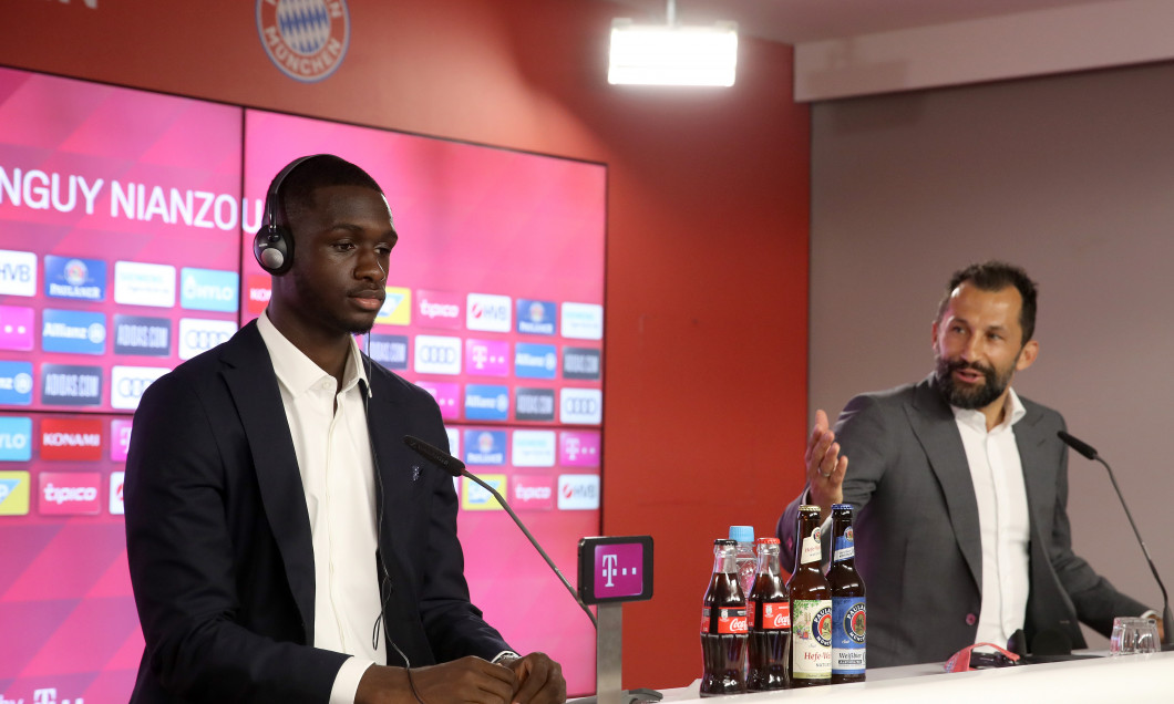 FC Bayern Muenchen Unveils Newly Signed Player Tanguy Kouassi