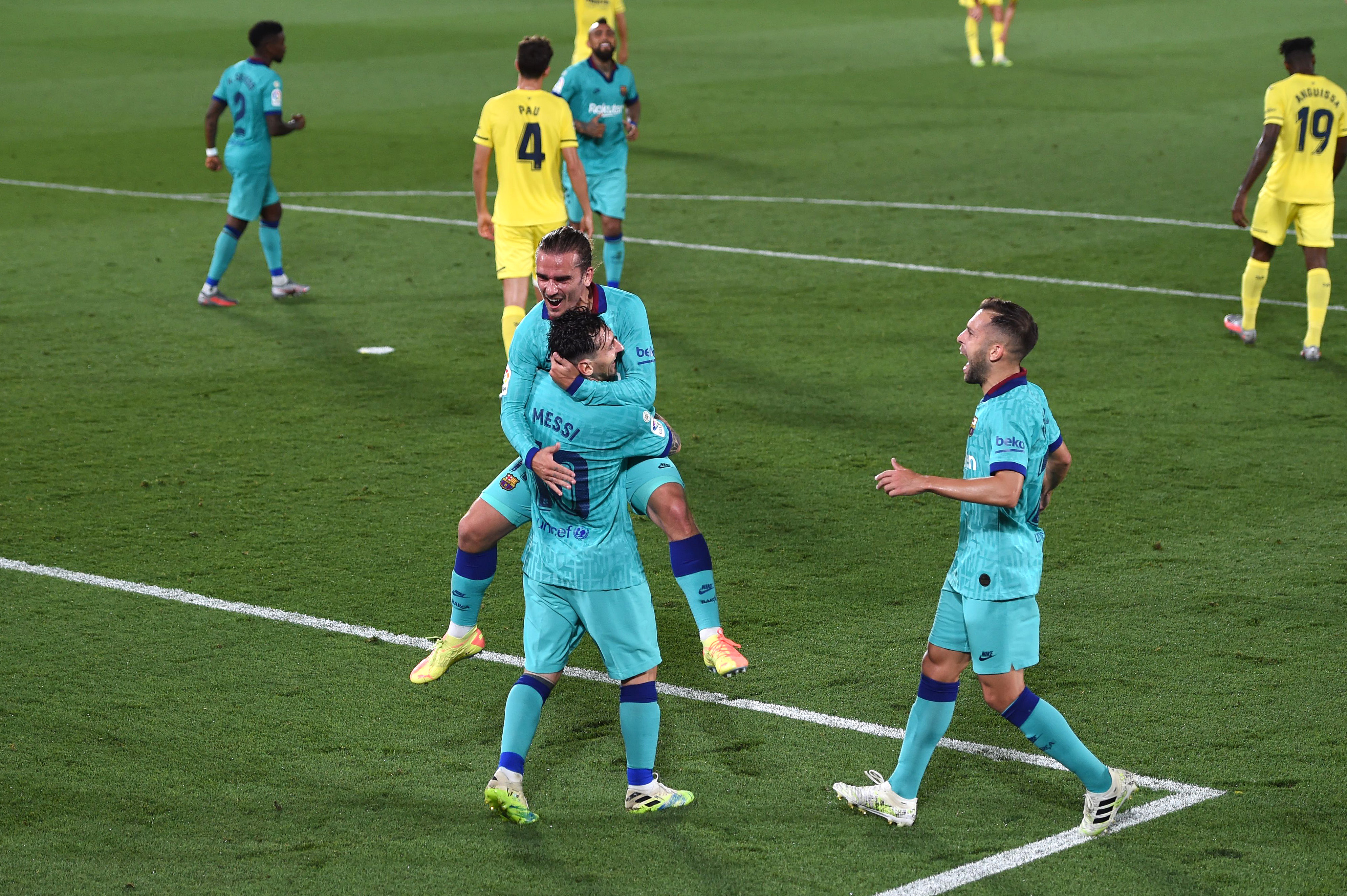 Villarreal - Barcelona 1-4. Spectacol total, cu goluri de vis. Messi, Suarez, Griezmann și Fati, magnifici