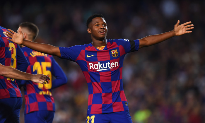 Ansu Fati, fotbalistul Barcelonei / Foto: Getty Images