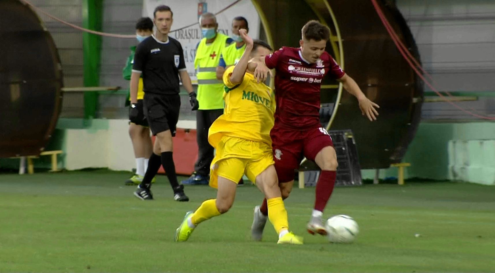 CS Mioveni - Rapid 0-0, în duelul pentru promovarea în Liga 1. Ocazii uriașe de ambele părți